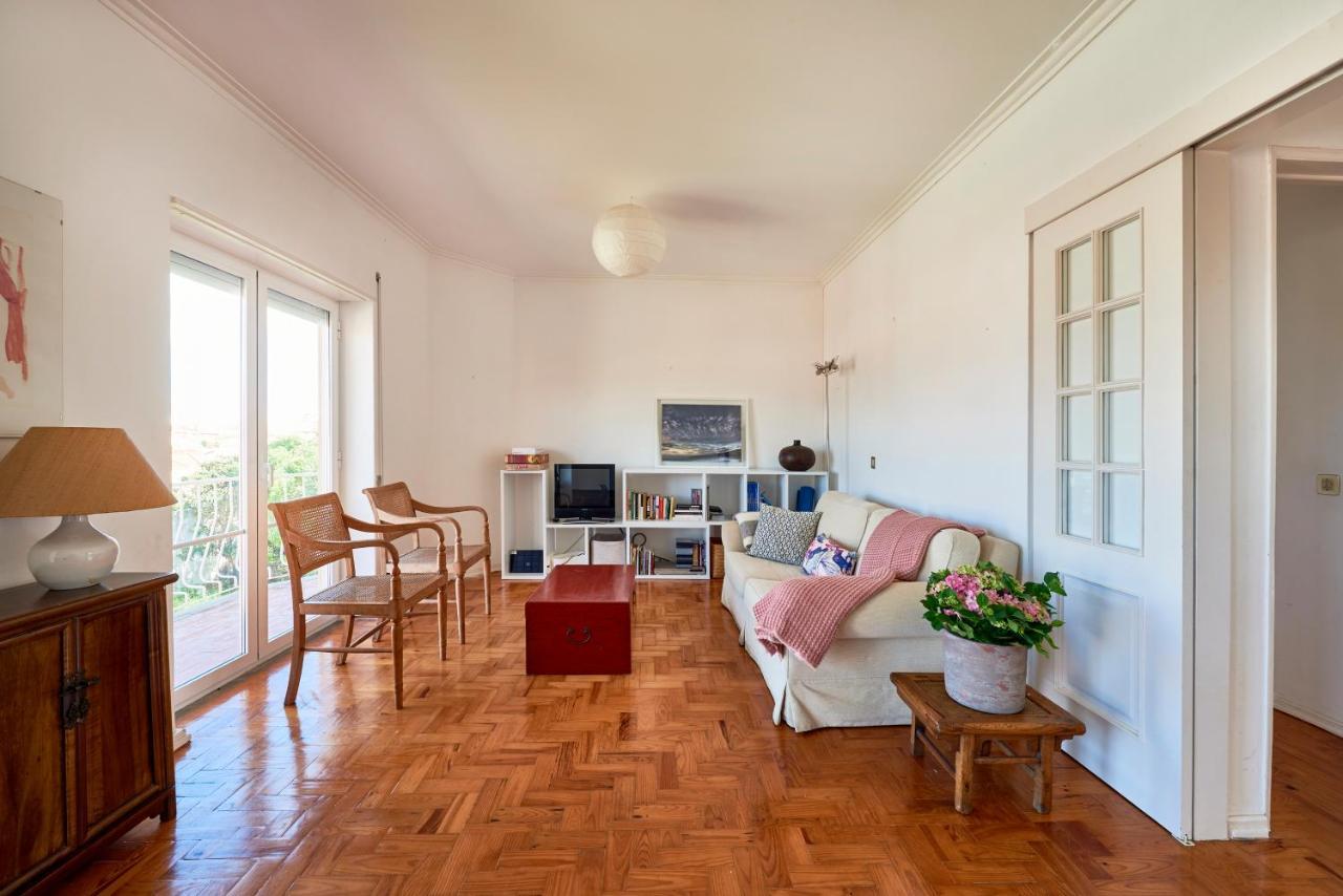 Bright Apartment With Garden In Cascais Extérieur photo